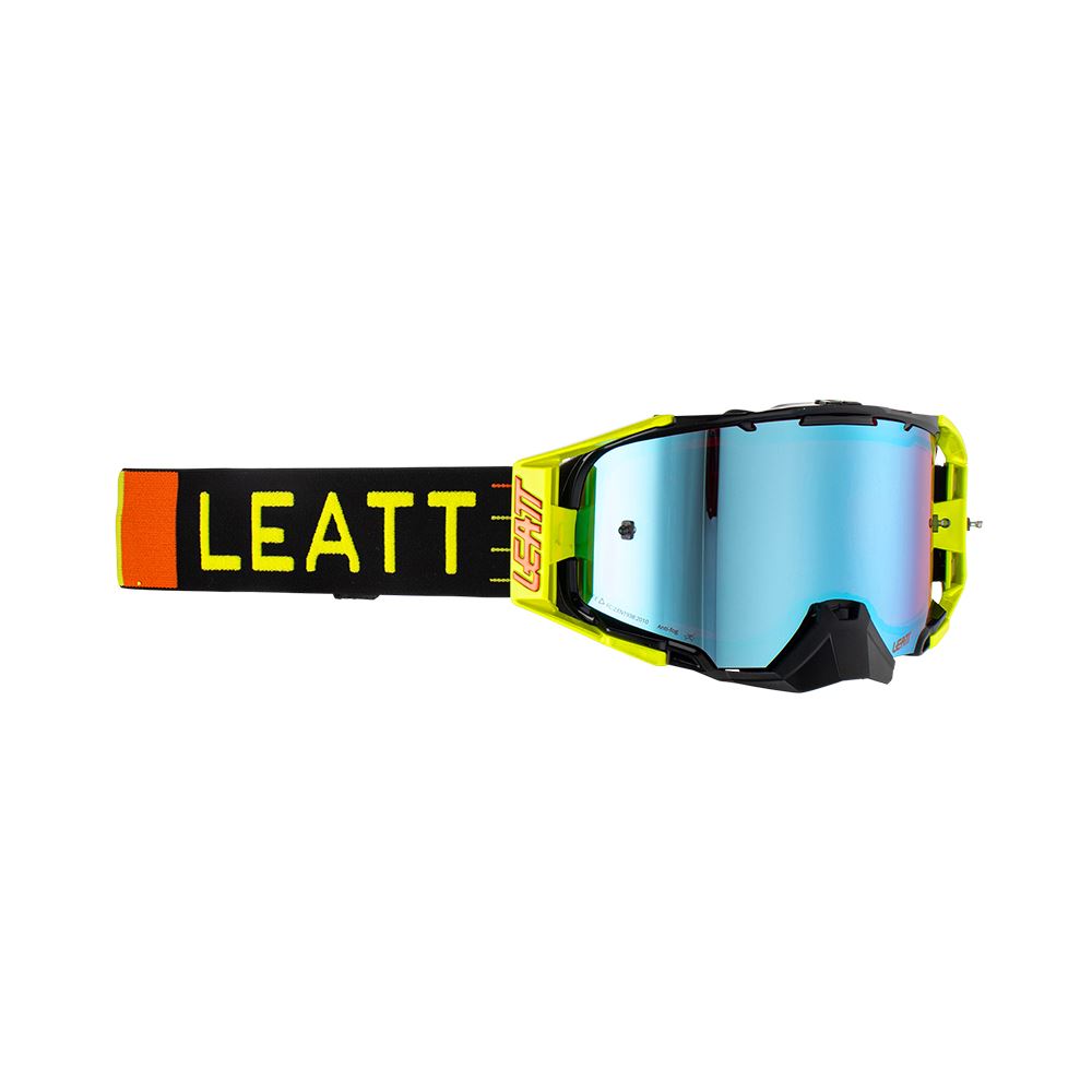 Leatt 2024 Goggles Velocity 6.5 Iriz Citrus Blue Lens